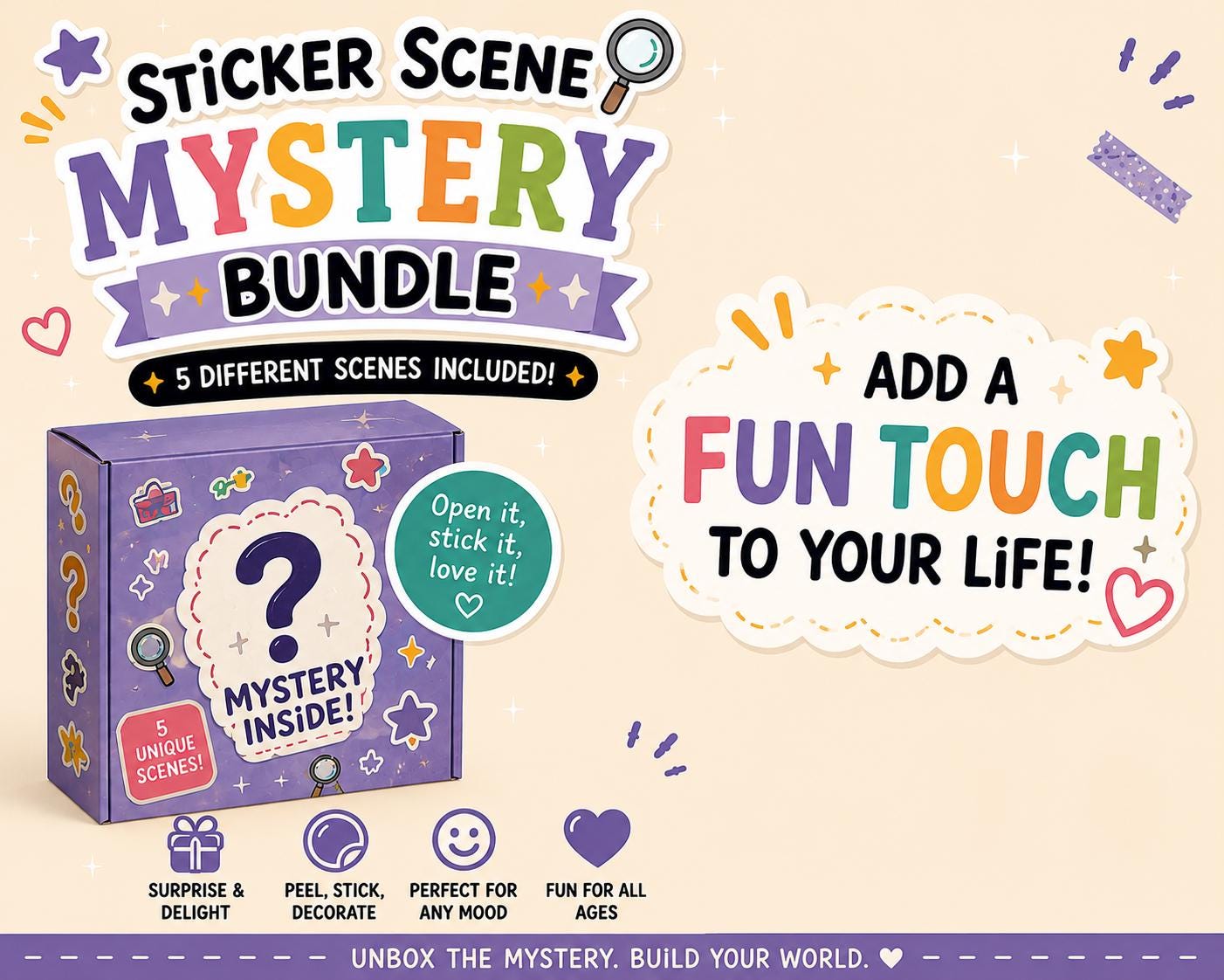 Sticker Scene Mystery Bundle